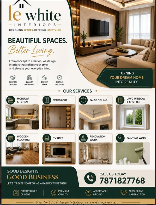Beautiful spaces. Better living.